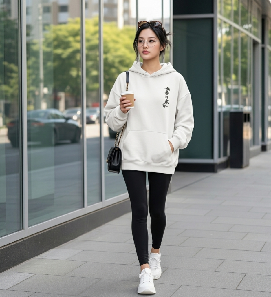 Drive your own legend Hoodie - White