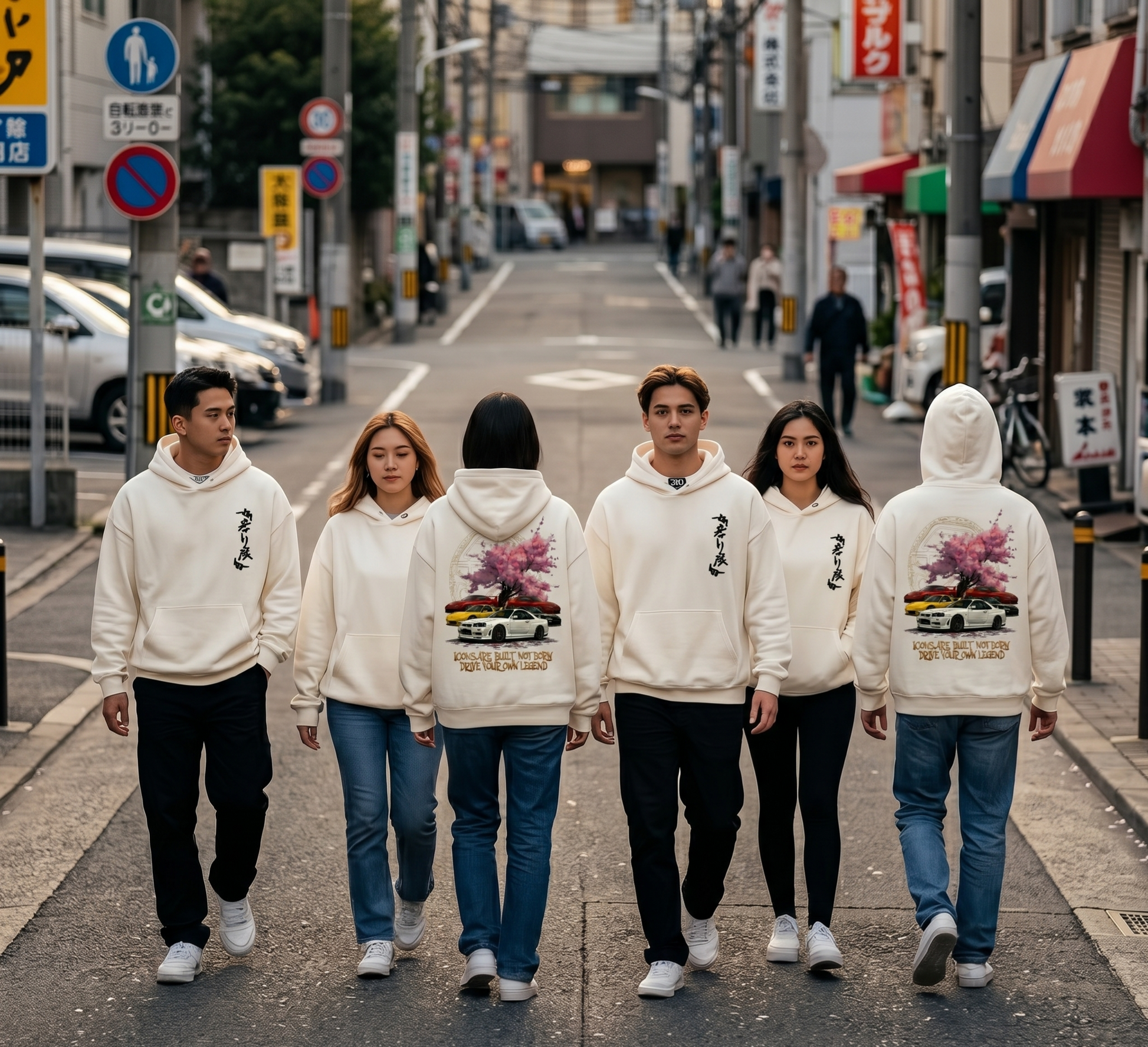 Drive your own legend Hoodie - White
