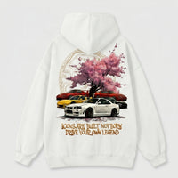 Drive your own legend Hoodie - White