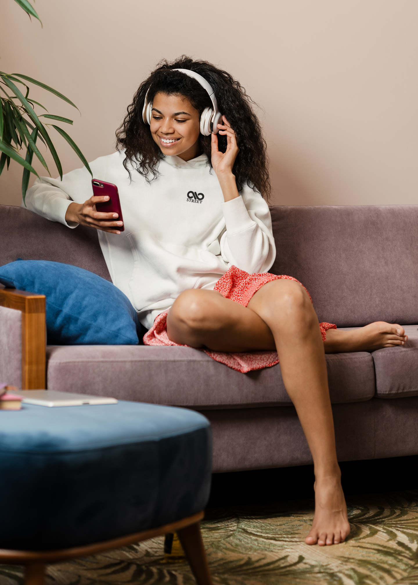 OG Unisex raglan hoodie - White